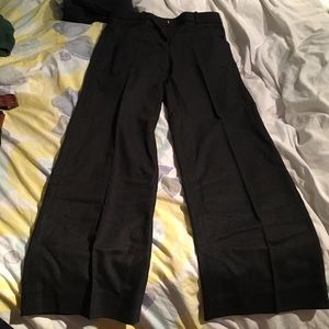 NWT Everlane charcoal grey full leg pants